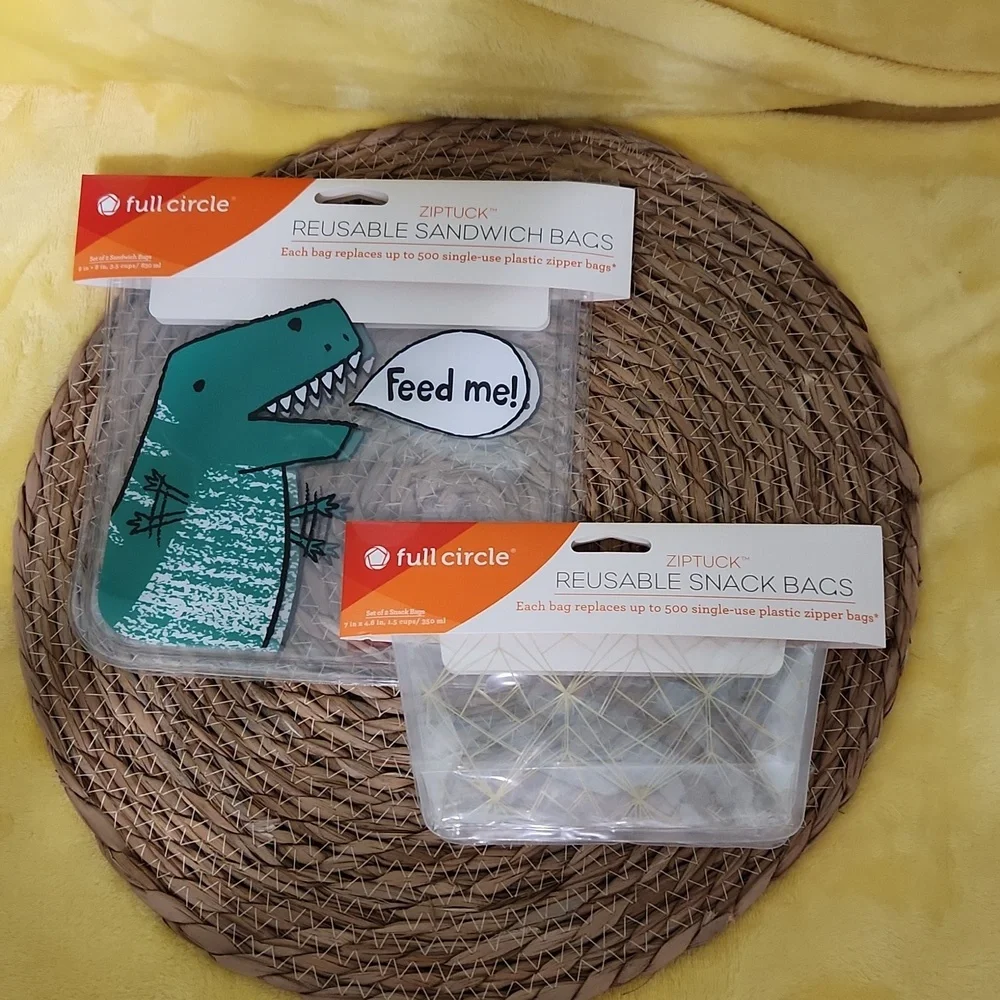 REUSABLE SANDWICH AND SNACK BAGS. - Picture 9 of 9